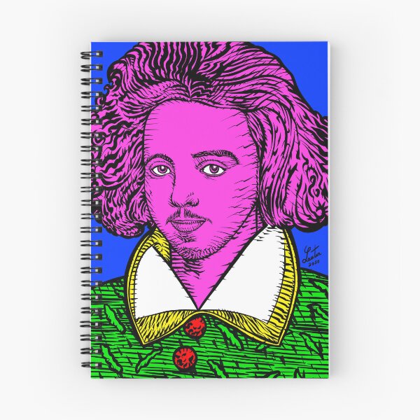 Item preview, CHRISTOPHER MARLOWE ink and acrylic portrait .4 designed and sold by lautir.