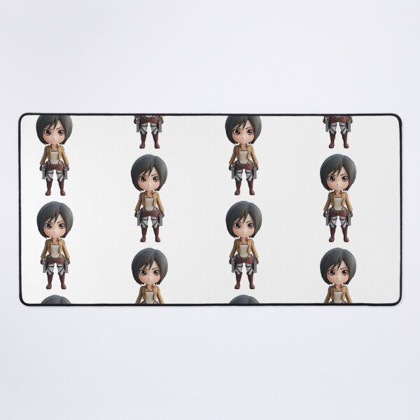 Item preview, Chibi Titan Slayer Mikasa Ackerman in Survey Corps Gear designed and sold by Innamalinka.