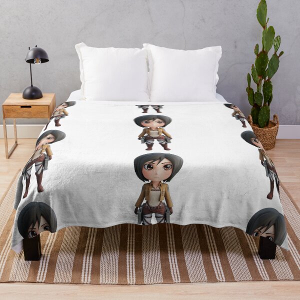 Item preview, Chibi Titan Slayer  Mikasa Ackerman in Survey Corps Gear designed and sold by Innamalinka.