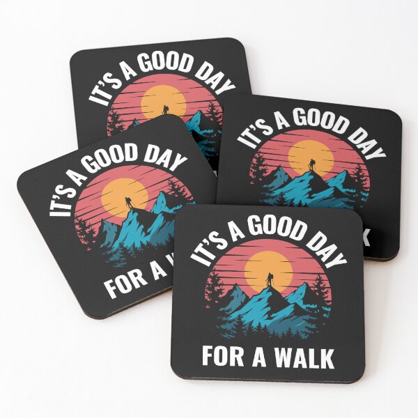 Item preview,  It’s a Good Day for a Walk – Hiking & Adventure Design designed and sold by Serbin.