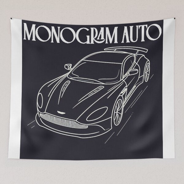 Item preview, Monogram Auto designed and sold by Donnis.