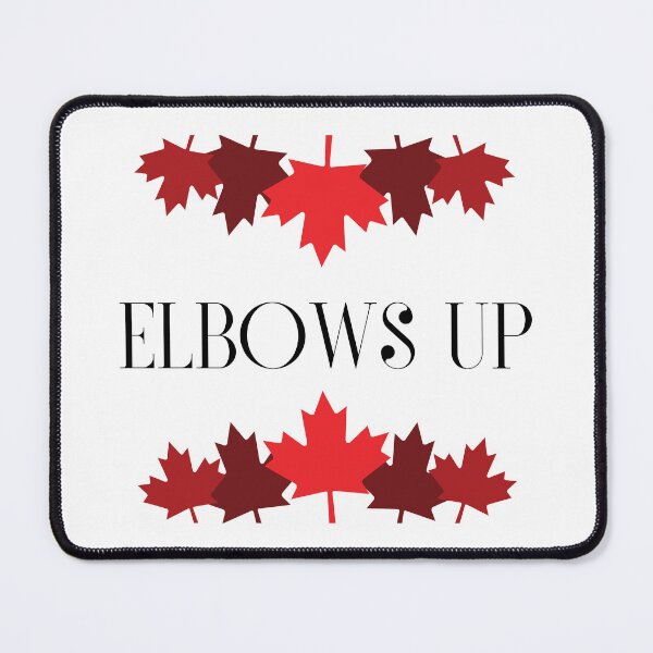 Item preview, Elbows Up Maple Leaf T-Shirt - Canadian Pride designed and sold by GorinART.