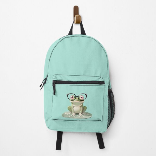 Item preview, Quirky Frog with Glasses – Cute & Nerdy Amphibian designed and sold by CRAZY&ART.