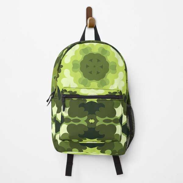 Item preview, Retro Mandala Green designed and sold by WormholeOrbital.