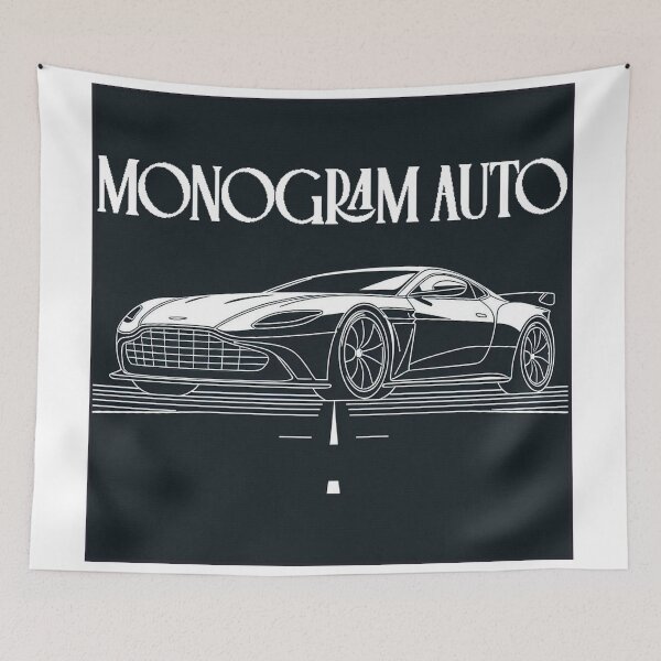 Item preview, Monogram Auto designed and sold by Donnis.