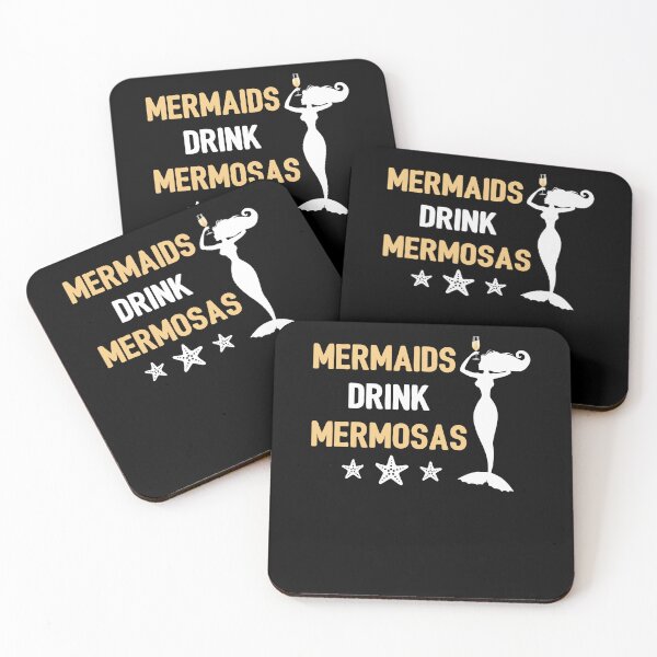 Item preview, Mermaid Drink Mimosas designed and sold by Kimberley King Art  King Art.