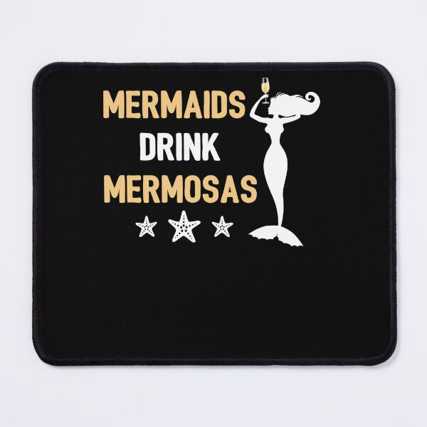 Item preview, Mermaid Drink Mimosas designed and sold by Kimberley King Art King Art.