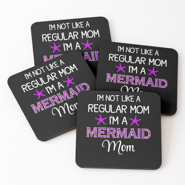 Item preview, I'm Not Like A Regular Mom I'm A Mermaid Mom designed and sold by Kimberley King Art  King Art.