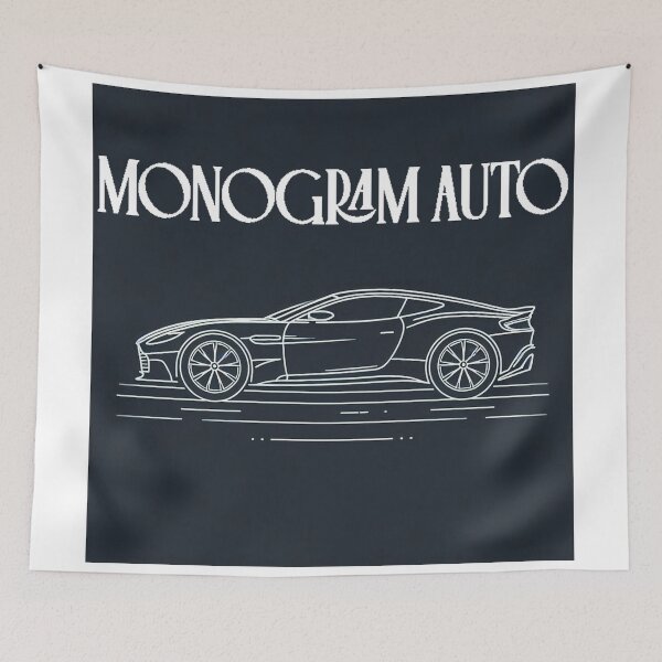Item preview, Monogram Auto designed and sold by Donnis.