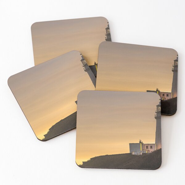 Item preview, Sunset At English Lighthouse designed and sold by 1icreations.