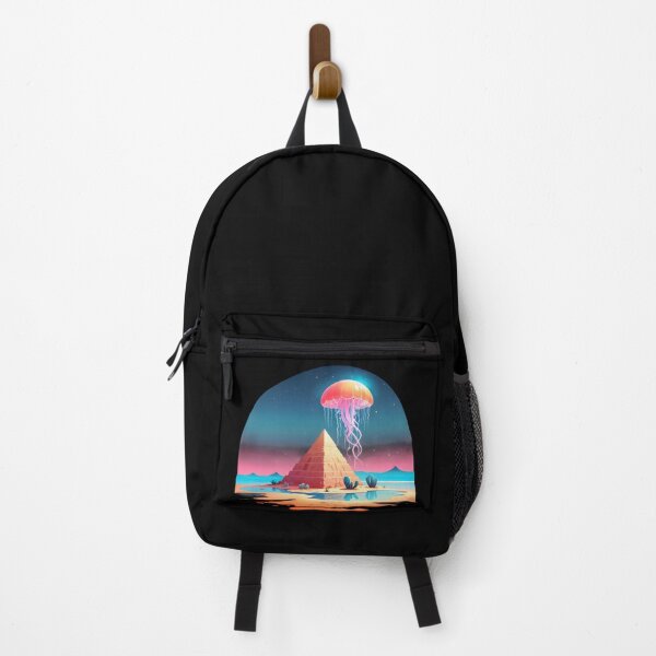 Item preview, The Pyramid and the Jellyfish: A Mystical Oasis designed and sold by InkVortexV.