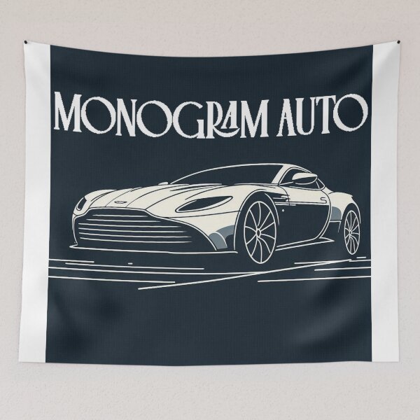 Item preview, Monogram Auto designed and sold by Donnis.