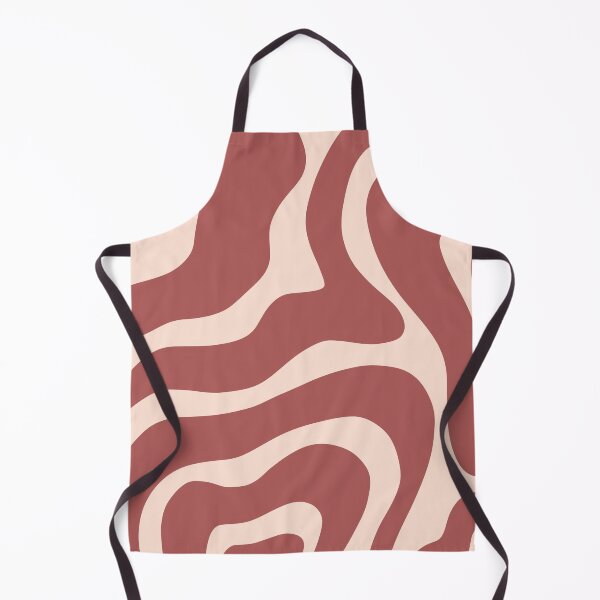 Vista previa del artículo con la obra «Remolinos abstractos modernos en marrón y beige», diseñado y vendido por JulzPink.