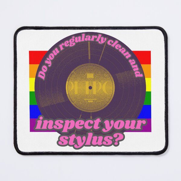 Item preview, Do you clean and inspect your stylus? - record / vinyl love! designed and sold by TheRubberOnion.