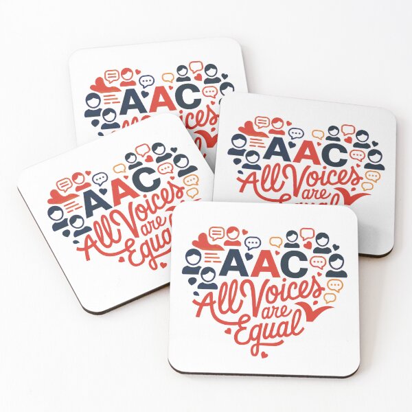 Item preview, AAC, All voices are equal designed and sold by MadCatPrints.