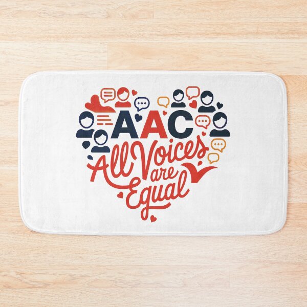 Item preview, AAC, All voices are equal designed and sold by MadCatPrints.