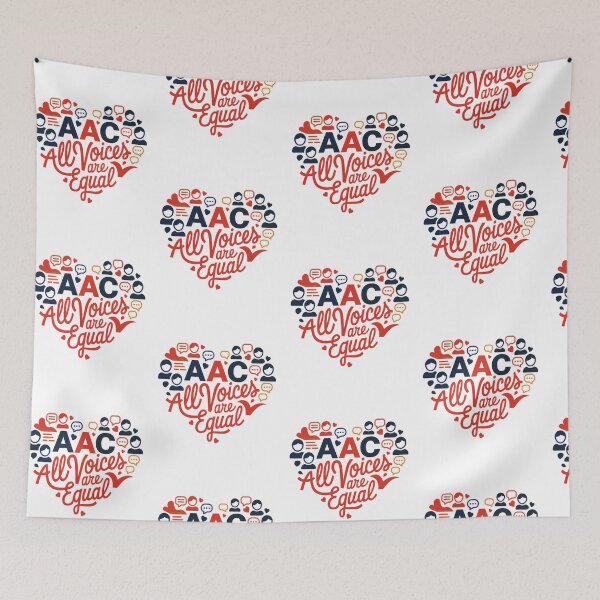 Item preview, AAC, All voices are equal designed and sold by MadCatPrints.