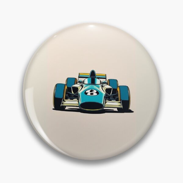 Artikelvorschau, F1-Auto im Old-School-Stil entworfen und verkauft von My Needs to Yours.