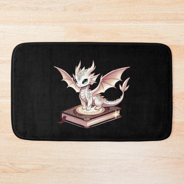 Item preview, Mystical White Dragon on a Magic Book designed and sold by CRAZY&ART.