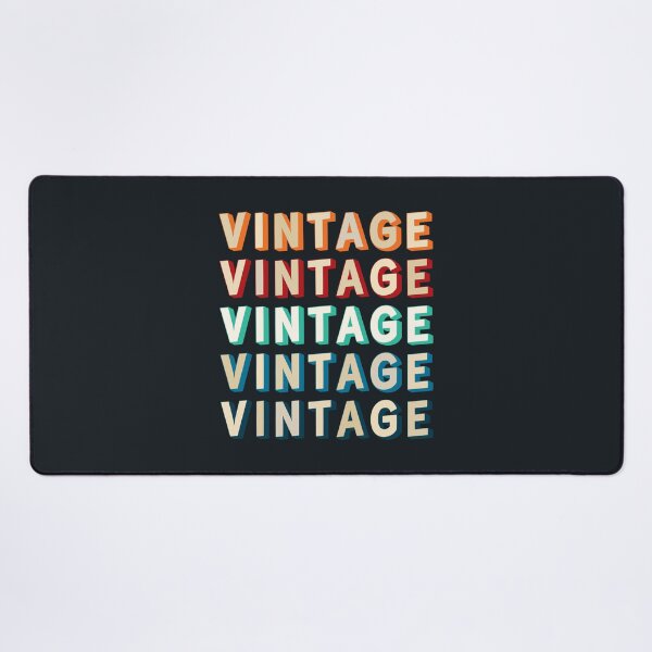Item preview, Cool Vintage Typography Art in Retro Color Palette designed and sold by Deutschic.