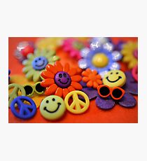 Symbols of the '70s Photographic Print