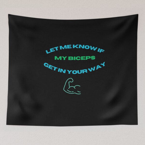 Item preview, let me know if my biceps get in your way designed and sold by ayman121.