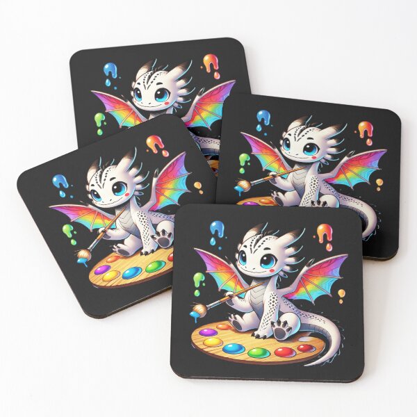 Item preview, Rainbow-Winged Artist Dragon ?? designed and sold by CRAZY&ART.
