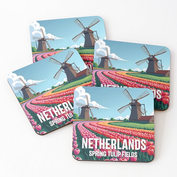Item preview, Tulip fields in the Netherlands designed and sold by DINKY-PROJECT.