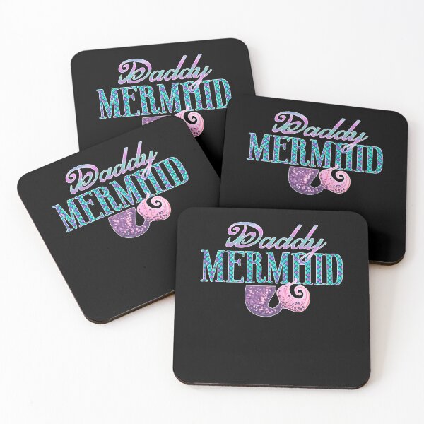 Item preview, Family Mermaid Daddy designed and sold by Kimberley King Art  King Art.