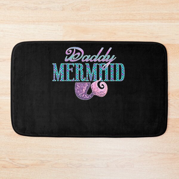 Item preview, Family Mermaid Daddy designed and sold by Kimberley King Art  King Art.