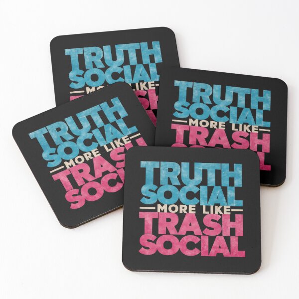 Item preview, More Like Trash Social designed and sold by PlanetMarker.