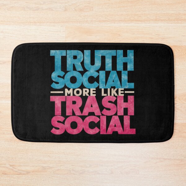 Item preview, More Like Trash Social designed and sold by PlanetMarker.