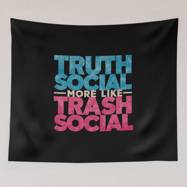 Item preview, More Like Trash Social designed and sold by PlanetMarker.