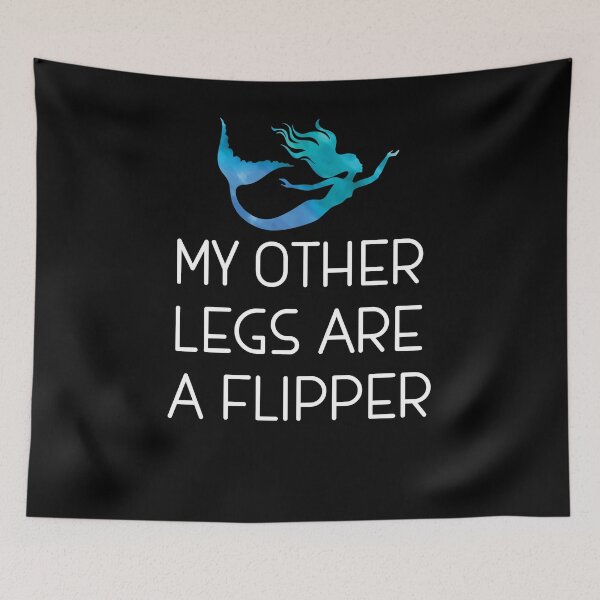 Item preview, My Other Legs Are A Flipper designed and sold by Kimberley King Art  King Art.