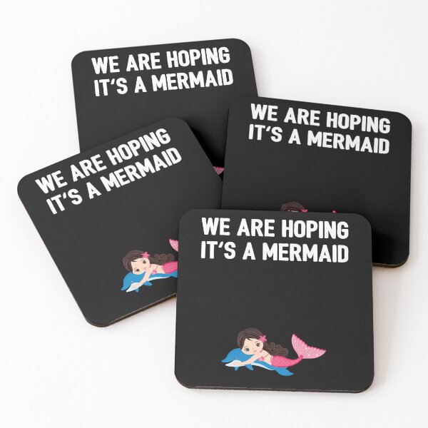 Item preview, We Are Hoping It's A Mermaid designed and sold by Kimberley King Art  King Art.