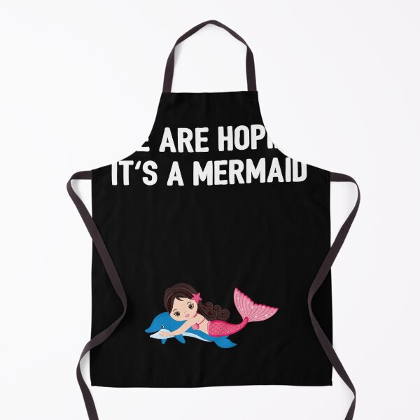 Item preview, We Are Hoping It's A Mermaid designed and sold by Kimberley King Art King Art.