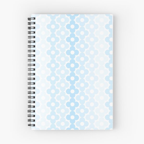 Item preview, Blue Rows Of Flowers designed and sold by PixelPalmPrints.