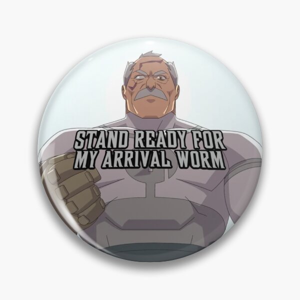 Item preview, Invincible Conquest pin designed and sold by ExplodingGold.