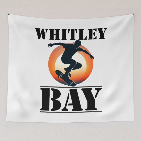 Item preview, Whitley Bay Skateboarder Sunset designed and sold by MerchByCraig.