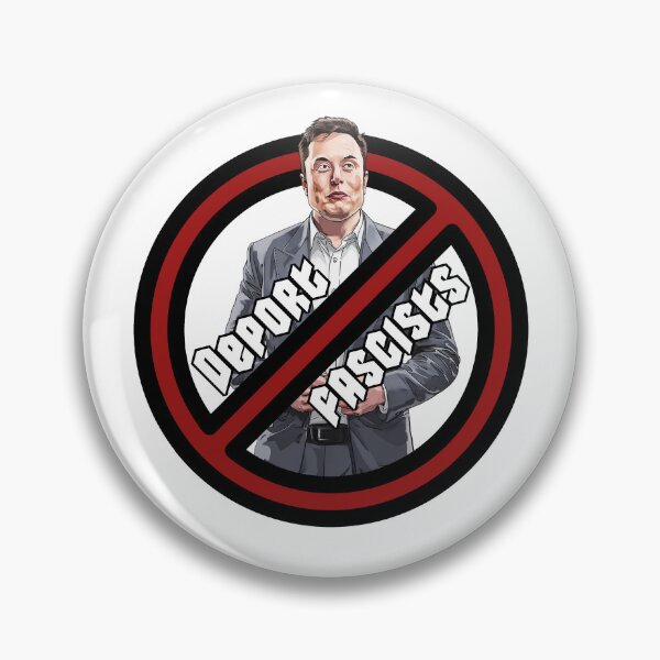 Item preview, Deport Fascists - Featuring Elon Musk | Anti-Fascist Protest designed and sold by 3MillsDesign.