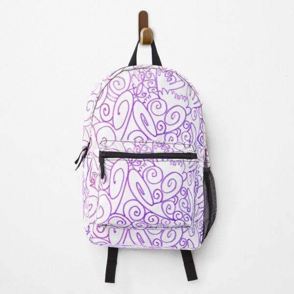 Item preview, Abstract blue purple lines drawing | line marker handdrawing designed and sold by lausn.