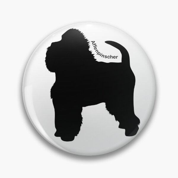 Item preview, affenpinscher standard silhouette designed and sold by bklyng.