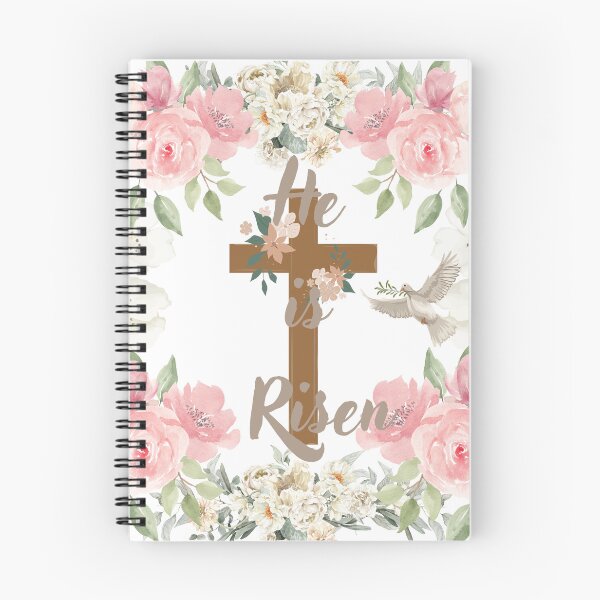 Aperçu de l'œuvre Il est ressuscité Art chrétien de Pâques Jésus est ressuscité Art religieux créée et vendue par Auburn Artistry.