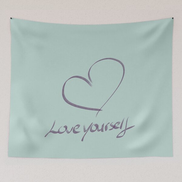 Item preview, Love yourself with heart designed and sold by LiskoDesign.