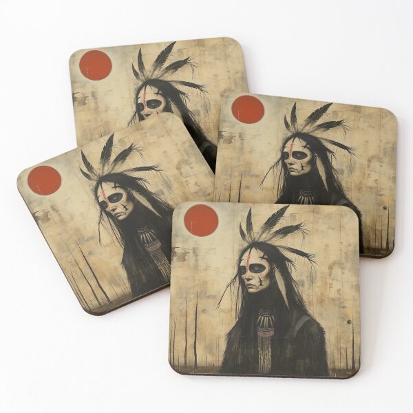 Item preview, Warrior of the Red Sun designed and sold by Tribal Spirits Art T-Shirt Store.