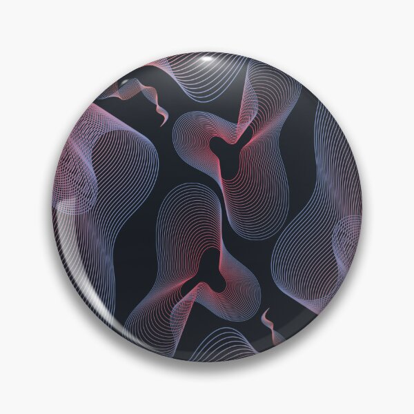 Item preview, Rhythmic Wave Geometry Fusion Art Print designed and sold by Zakrytos ★★★★★.