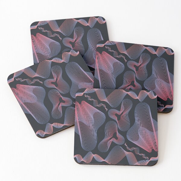 Item preview, Rhythmic Wave Geometry Fusion Art Print designed and sold by Zakrytos ★★★★★.