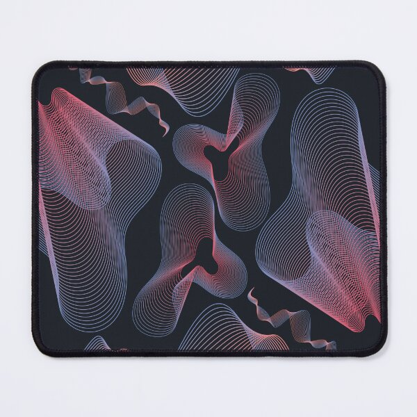 Item preview, Rhythmic Wave Geometry Fusion Art Print designed and sold by Zakrytos ★★★★★.