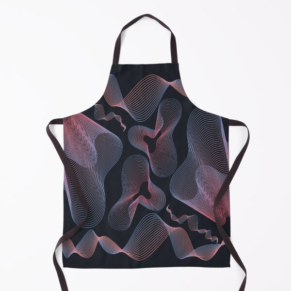 Item preview, Rhythmic Wave Geometry Fusion Art Print designed and sold by Zakrytos ★★★★★.