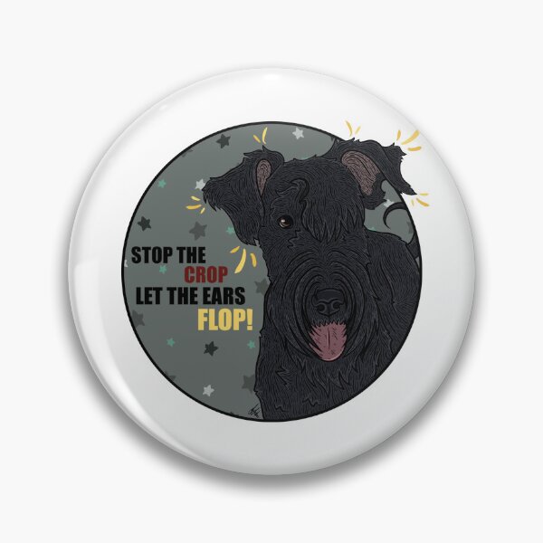 Item preview, Let the Ears Flop! (Schnauzer) designed and sold by FoxAndFiver.